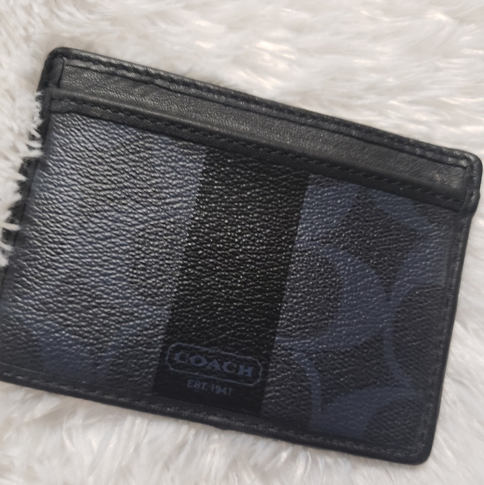 Coach card holder